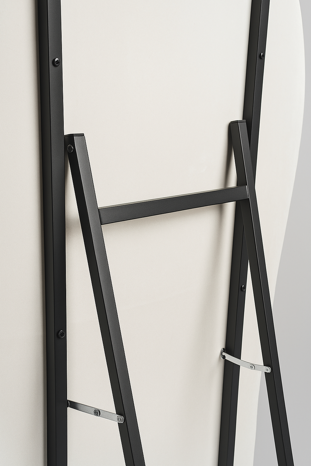 Miroir Reflet de Sérénité 170x70 cm bois et flanelle - plain-pied