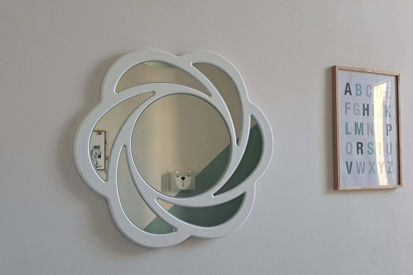 Miroir Fleur de Cristal