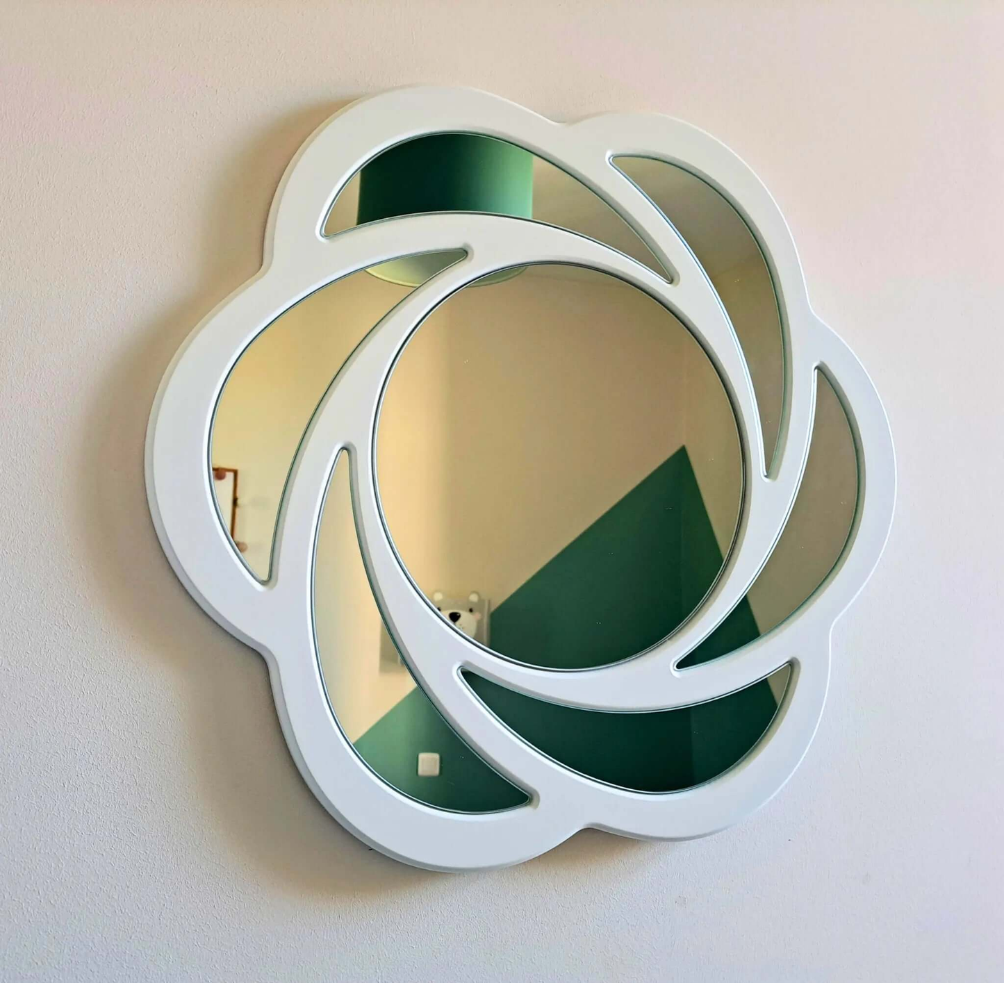 Miroir Fleur de Cristal