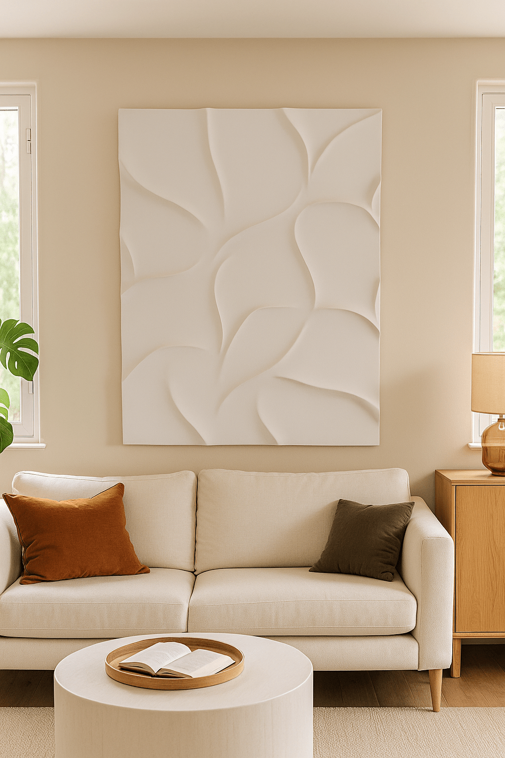 Tableau Bois Nature Sculptée - OrnaMura