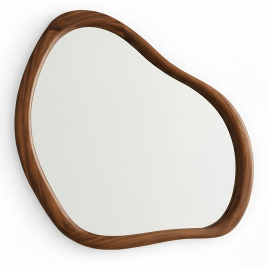 Miroir Élégance Naturelle 60 cm Bois Naturel