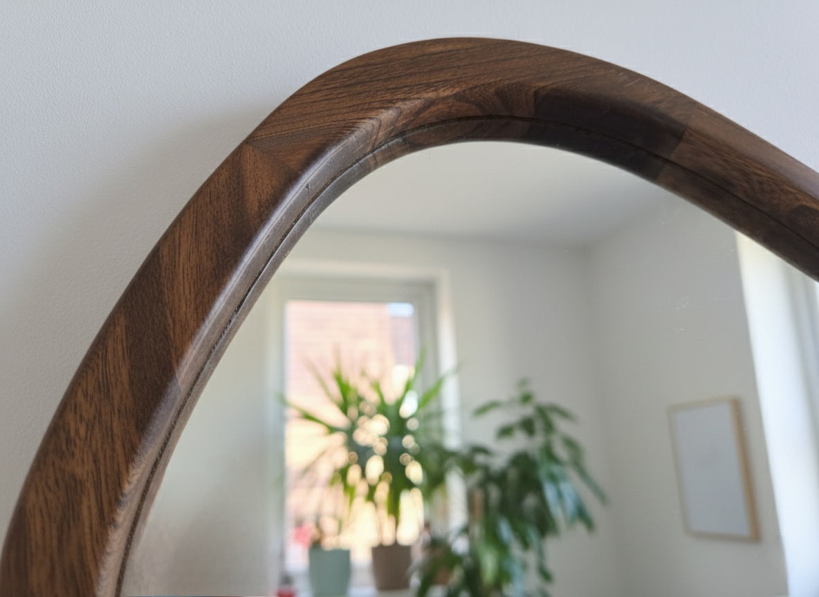 Miroir Élégance Naturelle 60 cm Bois Naturel