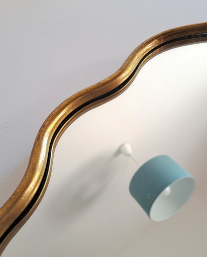 Miroir Vague d'or