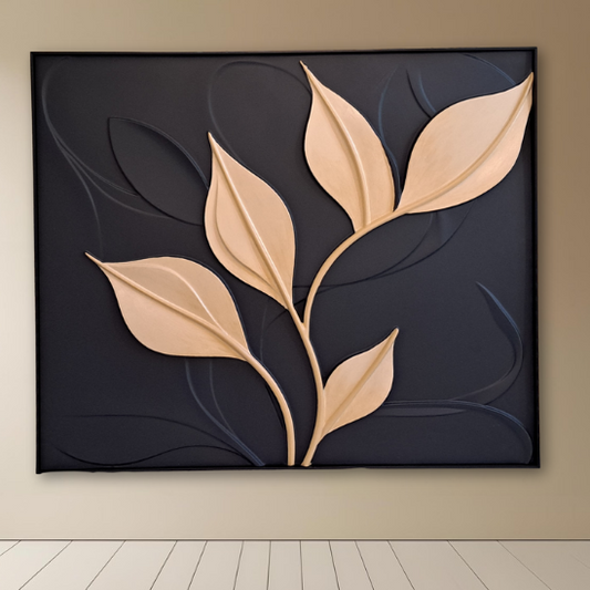 Tableau Bois Élégance Nocturne