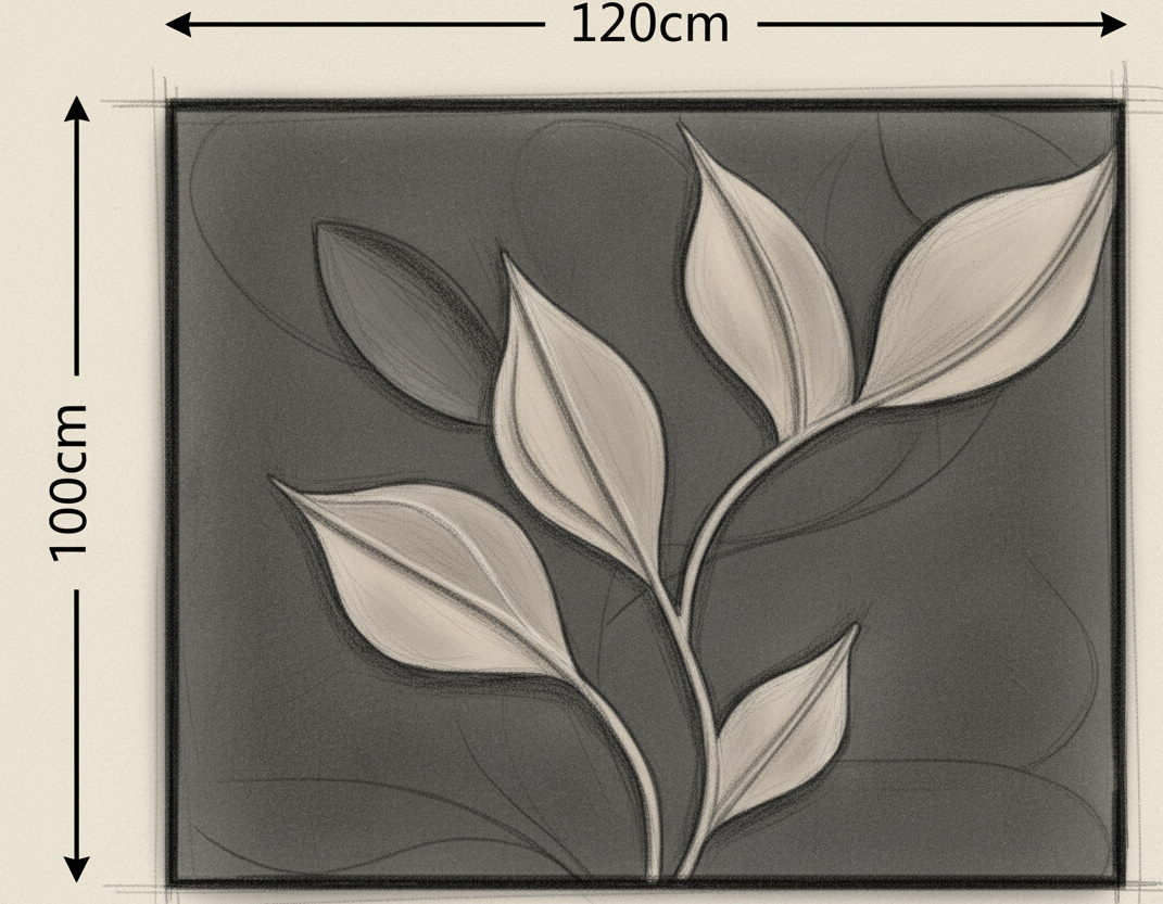 Holzskulptur „Nächtliche Eleganz“