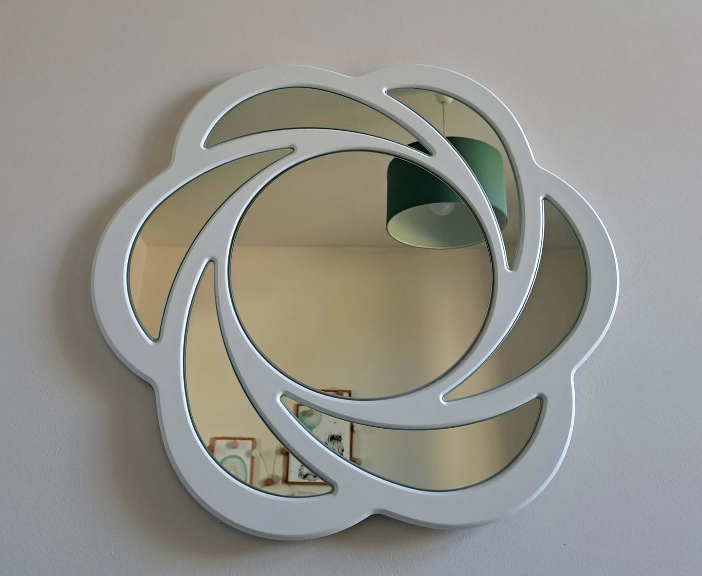 Miroir Fleur de Cristal