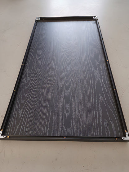 Tableau Ginkgo Feuilles Éthérées – Décoration Murale Verre effet Cristal 60x120 cm